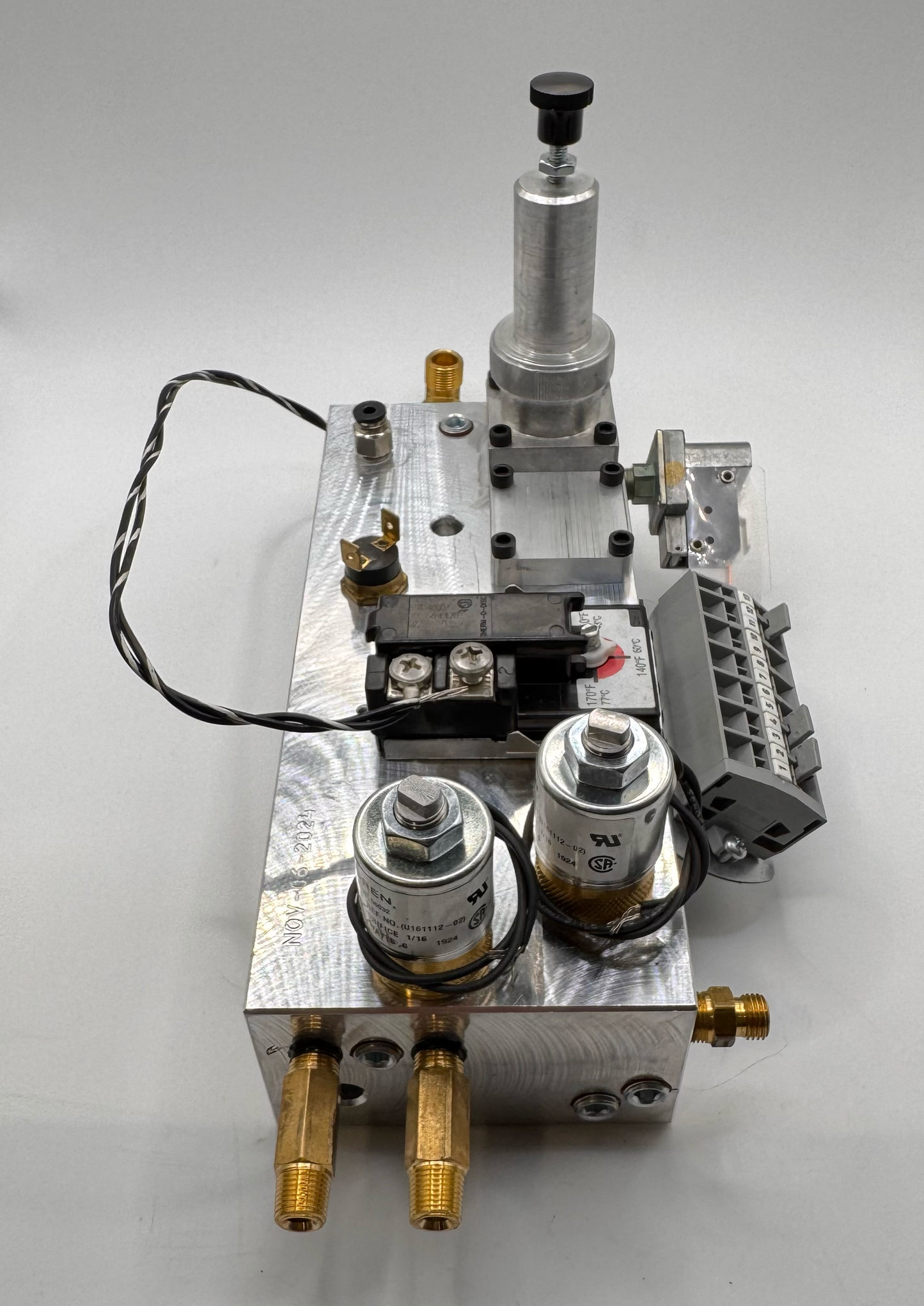 Clean Burn CB 525/500 NEW Fully Assembled Block (OEM): 13148 - TWO REGULATORS