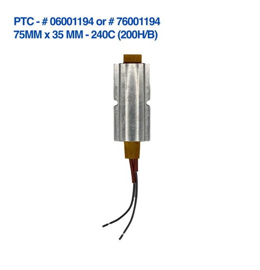OEM Energylogic RUN PTC Heater: 76001194 or 06001194