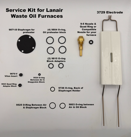 Service Kit for Lanair Burner