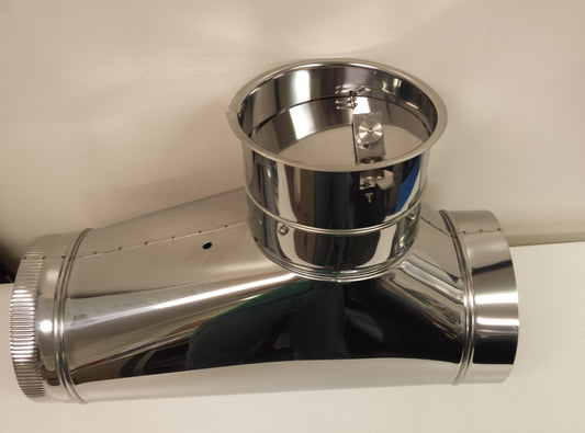 OEM Energylogic Damper & Tee - Barometric 8": 04000045