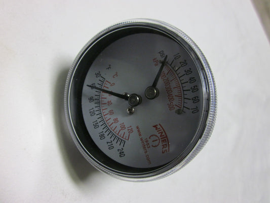 OEM Energylogic Gauge- Boiler Temp/Pressure: 20270302