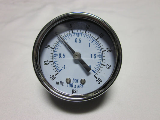 Firelake 1/8" Air/Oil Gauge 0-60 PSI: 57144