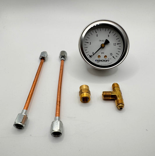 Air Compressor Test Gauge Kit Energylogic
