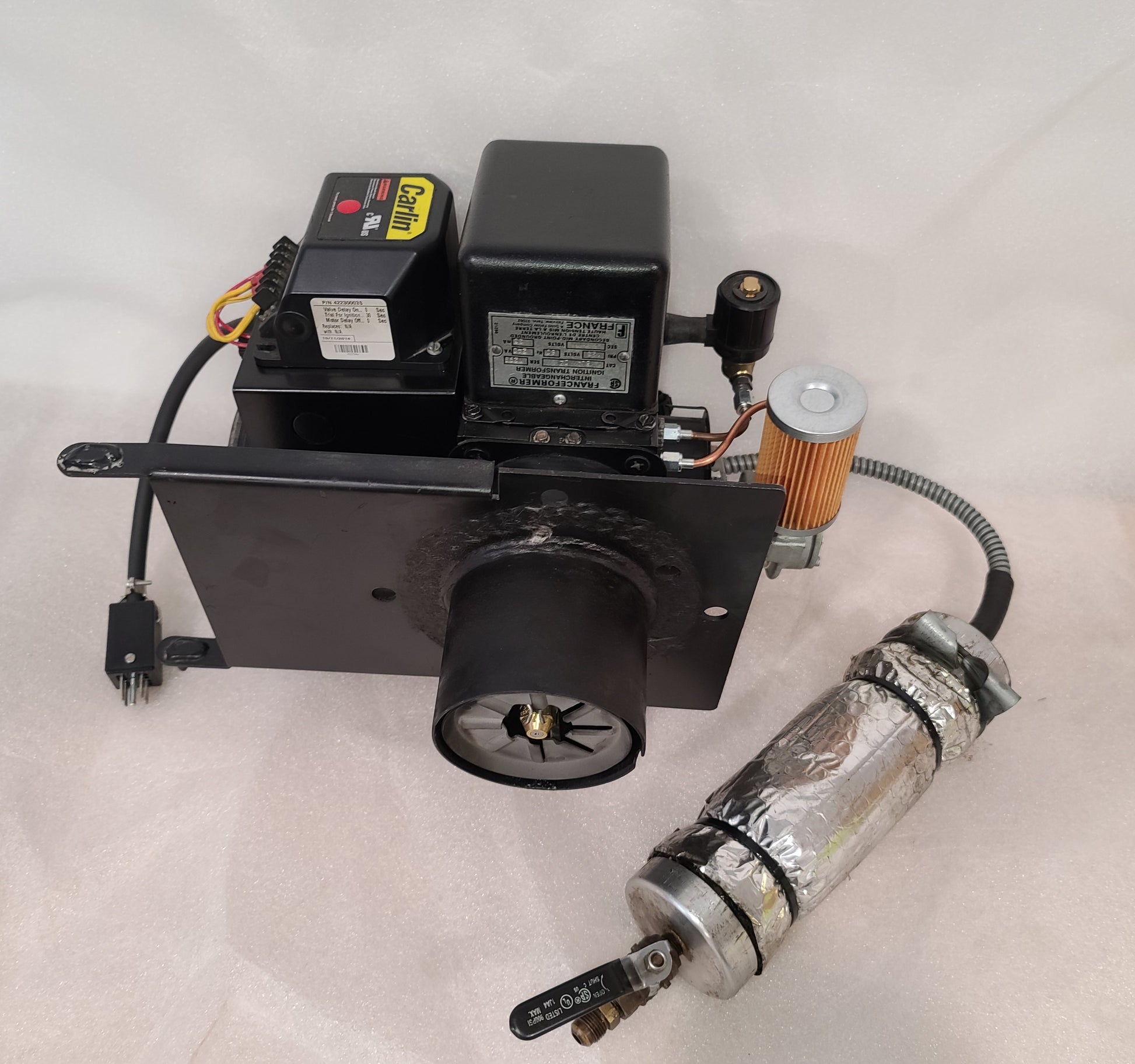 Shop - Diesel Plug in Burner System (Gas or Electric) by A&A Melters