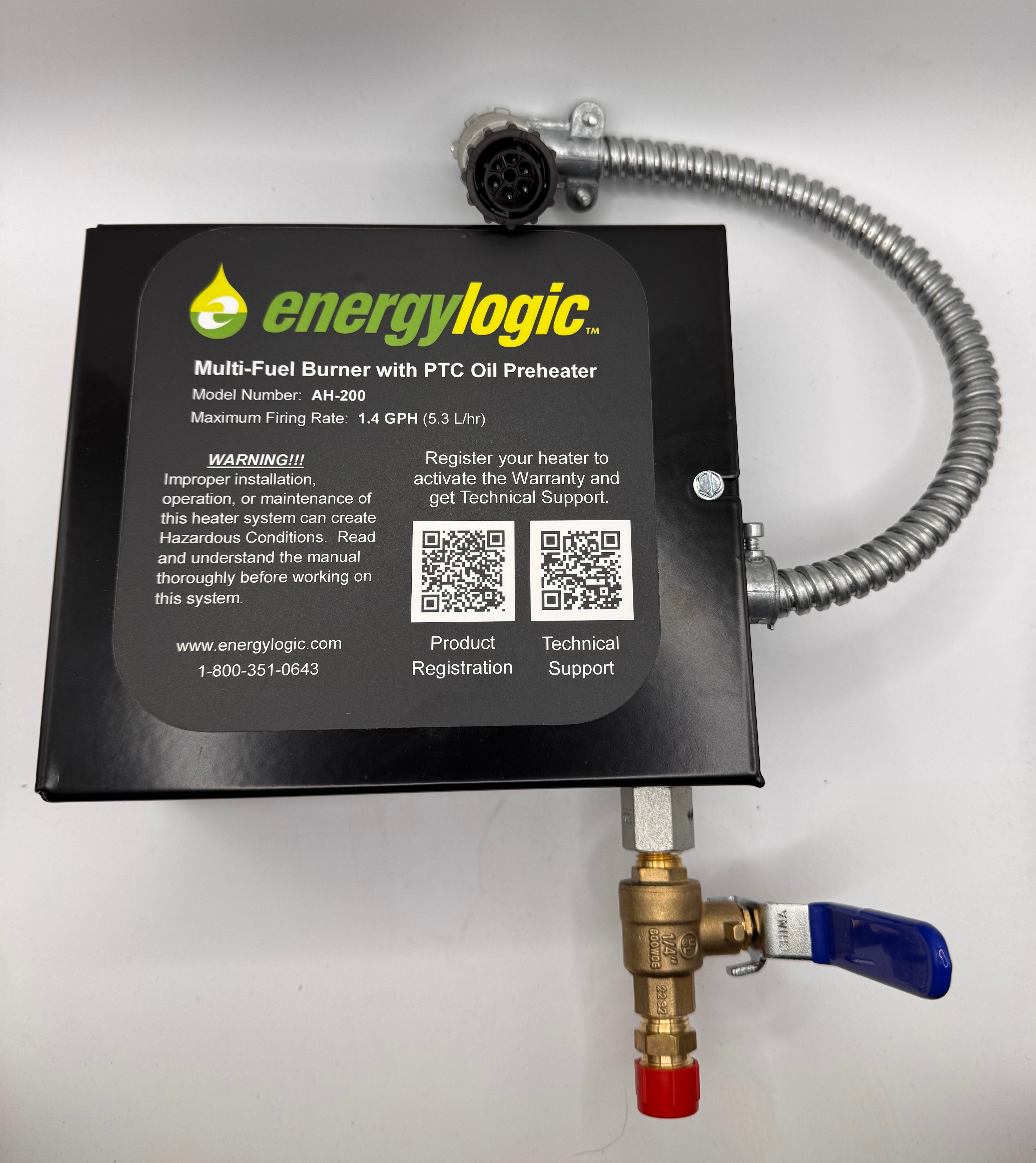 OEM Flat Pre-heater for Energylogic 200H with Retrofit: 81012160 or 74 ...