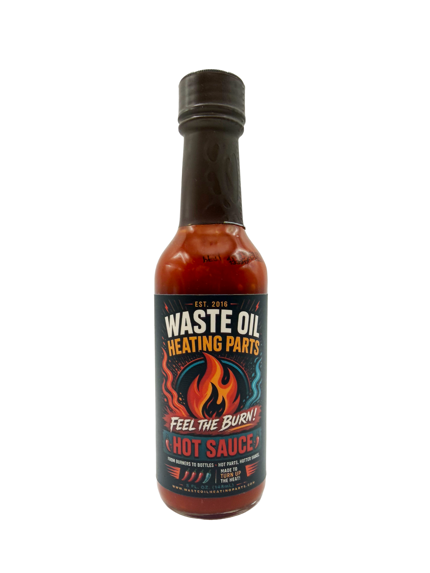 Waste Oil Heating Parts Own Hot Sauce!