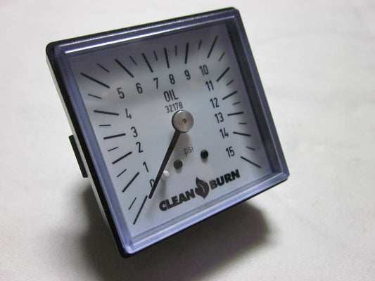 Clean Burn Oil Gauge